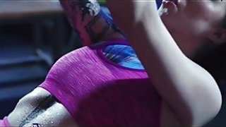 顔出し解禁！！ マジックミラー便 Fカップ以上！！巨乳ビキニ女子大生 密着ぬるぬるパイ-cd2
